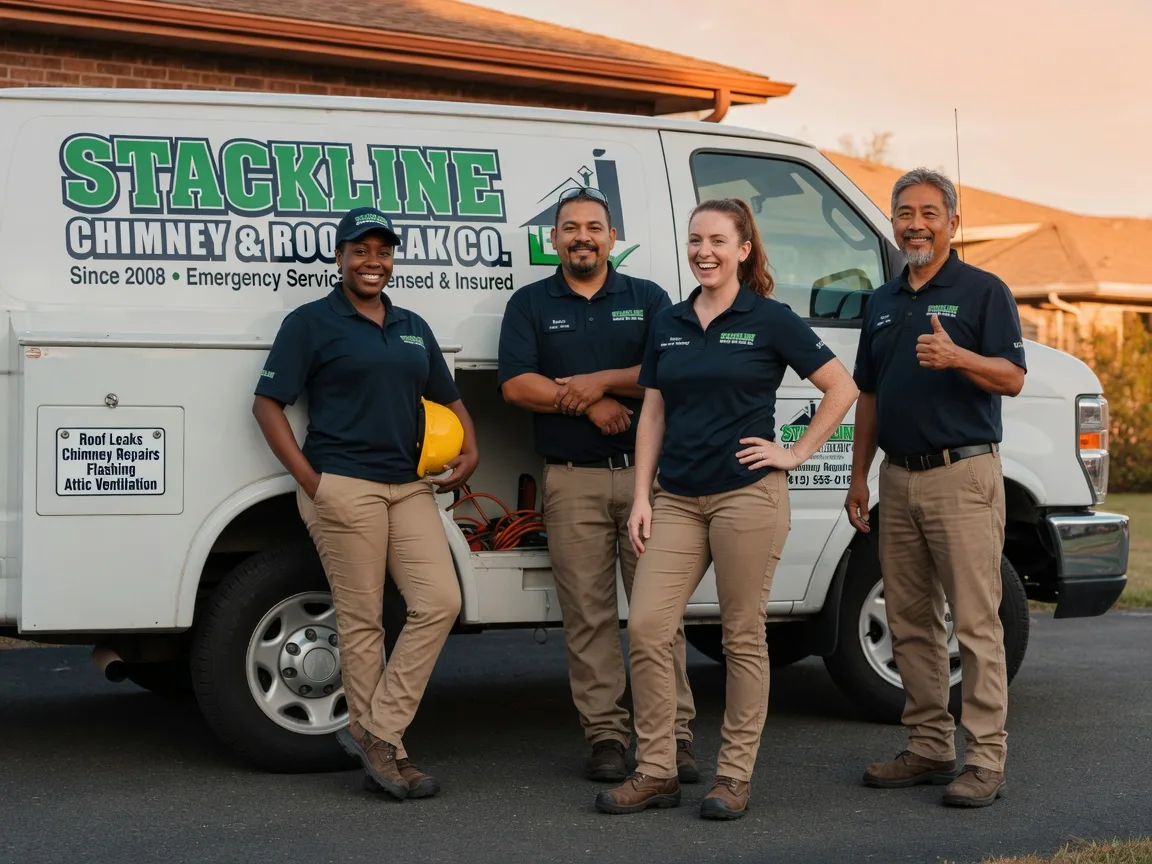 Chimney flashing repair company in Bannock, OH